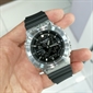 Casio G-SHOCK 2100 系列油漬搖滾不鏽鋼錶圈指針數碼手錶 GM-2100GC-1A