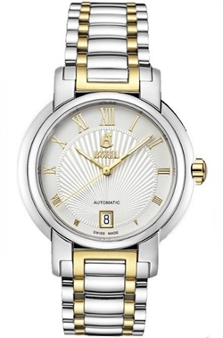 Borel 依波路傳奇系列白色錶盤日期顯示男士自動機械手錶 GB1856-9531#