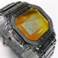 Casio G-SHOCK 5600 系列 黃昏海灘搶眼反射玻璃半透明灰色數碼手錶 DW-5600TLS-8