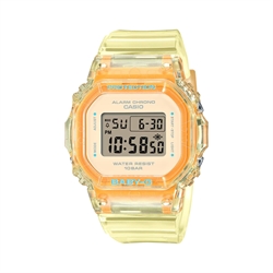 Casio BABY-G BGD-565 Series Perfect Summer Fresh And Energetic Yellow Translucent Women's Digital Watch BGD-565SJ-9