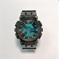 Casio G-SHOCK 110 系列 黄昏海滩抢眼反射玻璃半透明灰色指针数码手表 GA-110TLS-8A