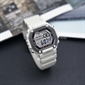 Casio GENERAL LINE 米白色十年電力金屬錶圈數位運動手錶 MWD-110H-8A