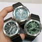 Casio G-SHOCK G-STEEL 2100 系列綠色錶盤八角形藍牙太陽能手錶 GBM-2100A-1A3