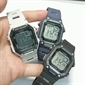 Casio GENERAL LINE 纖薄小巧藍色樹脂錶帶運動型藍牙數位手錶 WS-B1000-2A