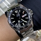 Orient Mako 3 Water Resistant Series 200 Diving Black Dial Stainless Steel Men's Automatic Watch RA-AA0001B19B