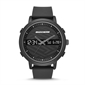 Skechers 48mm 黑色錶盤矽膠錶帶男士指針數位手錶 SR5071