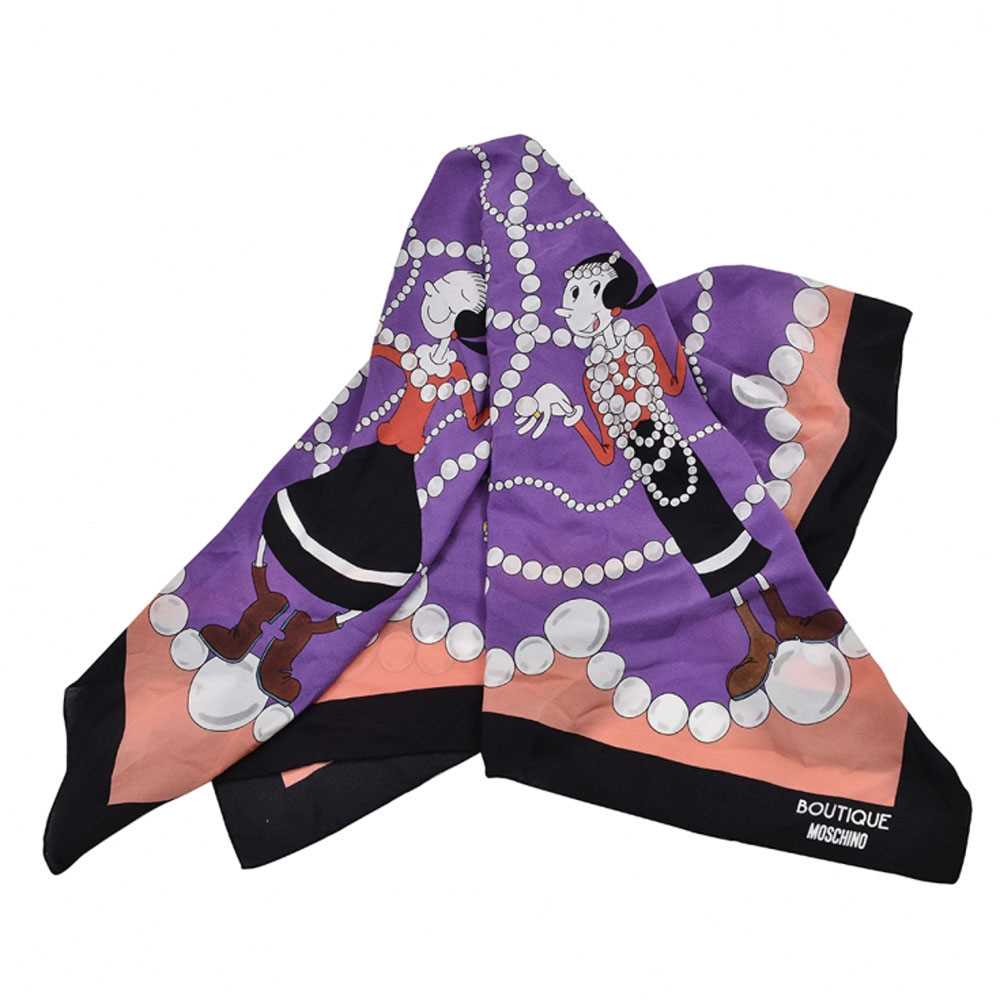 moschino hat and scarf