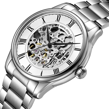 Enlight 3 Hands Mechanical Stainless Steel Watch 