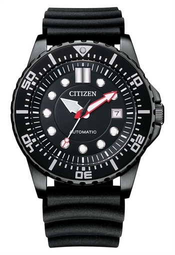Citizen Mechanical Synthetic Rubber Watch [NJ0125-11E]