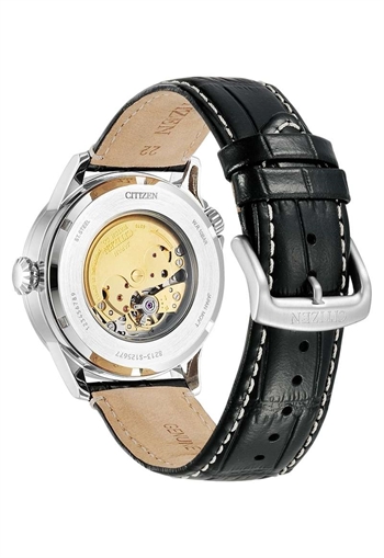 Citizen Mechanical Leather Watch [NJ0140-17E]