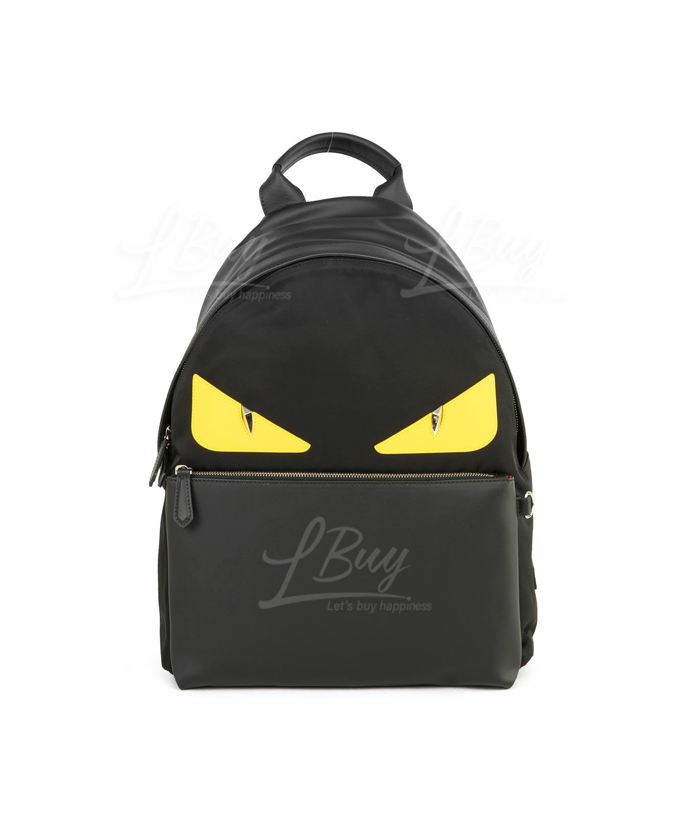 Fendi monster discount backpack red