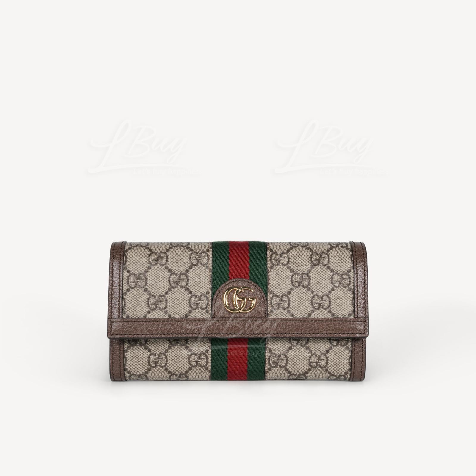 Gucci Ophidia GG Continental Wallet 