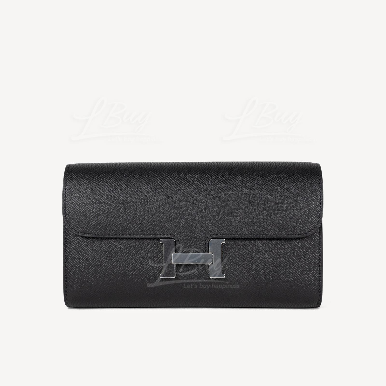 Hermes Constance Long To Go Black