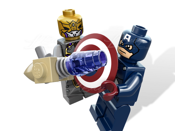 LEGO LEGO 6865 Marvel Super Heroes Captain America s Avenging