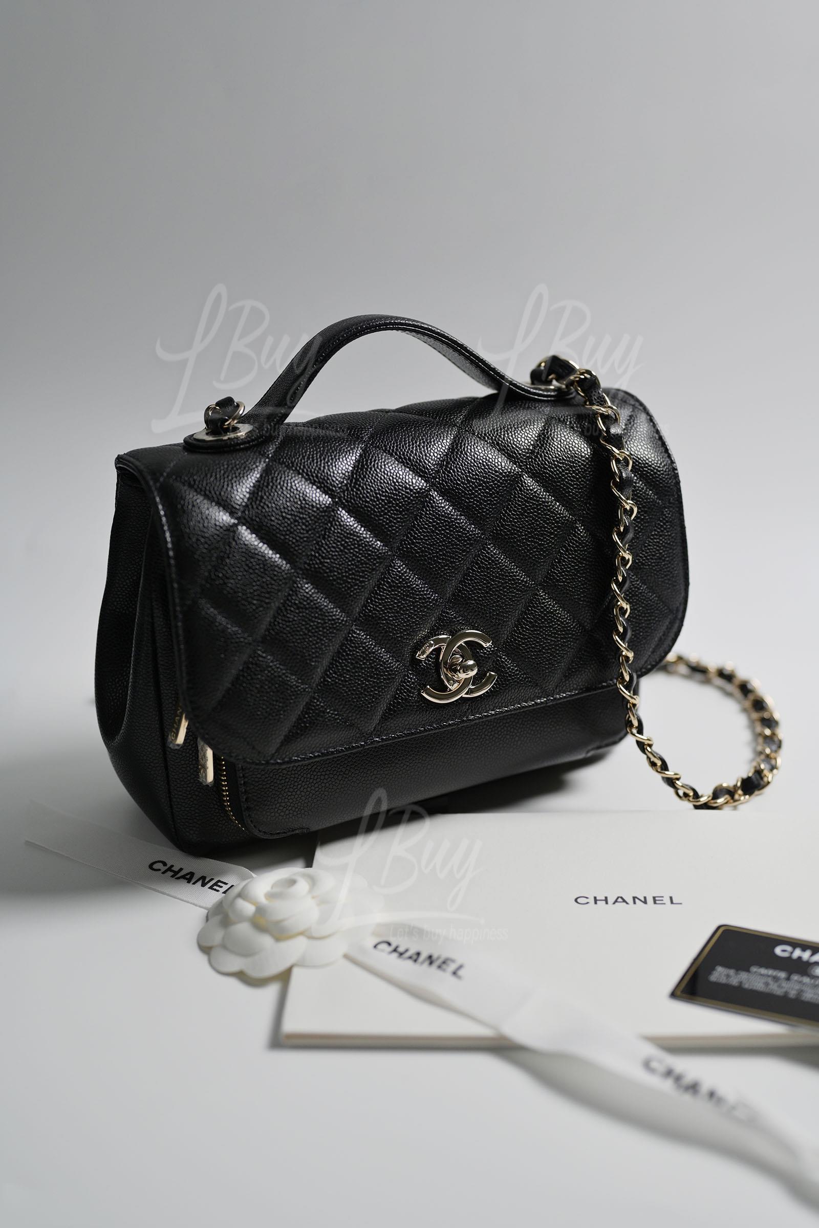 CHANEL-Chanel Affinity Medium Size Black Flap Bag