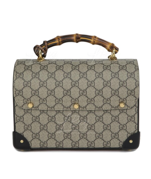 Gucci padlock gg small bamboo shoulder bag hot sale