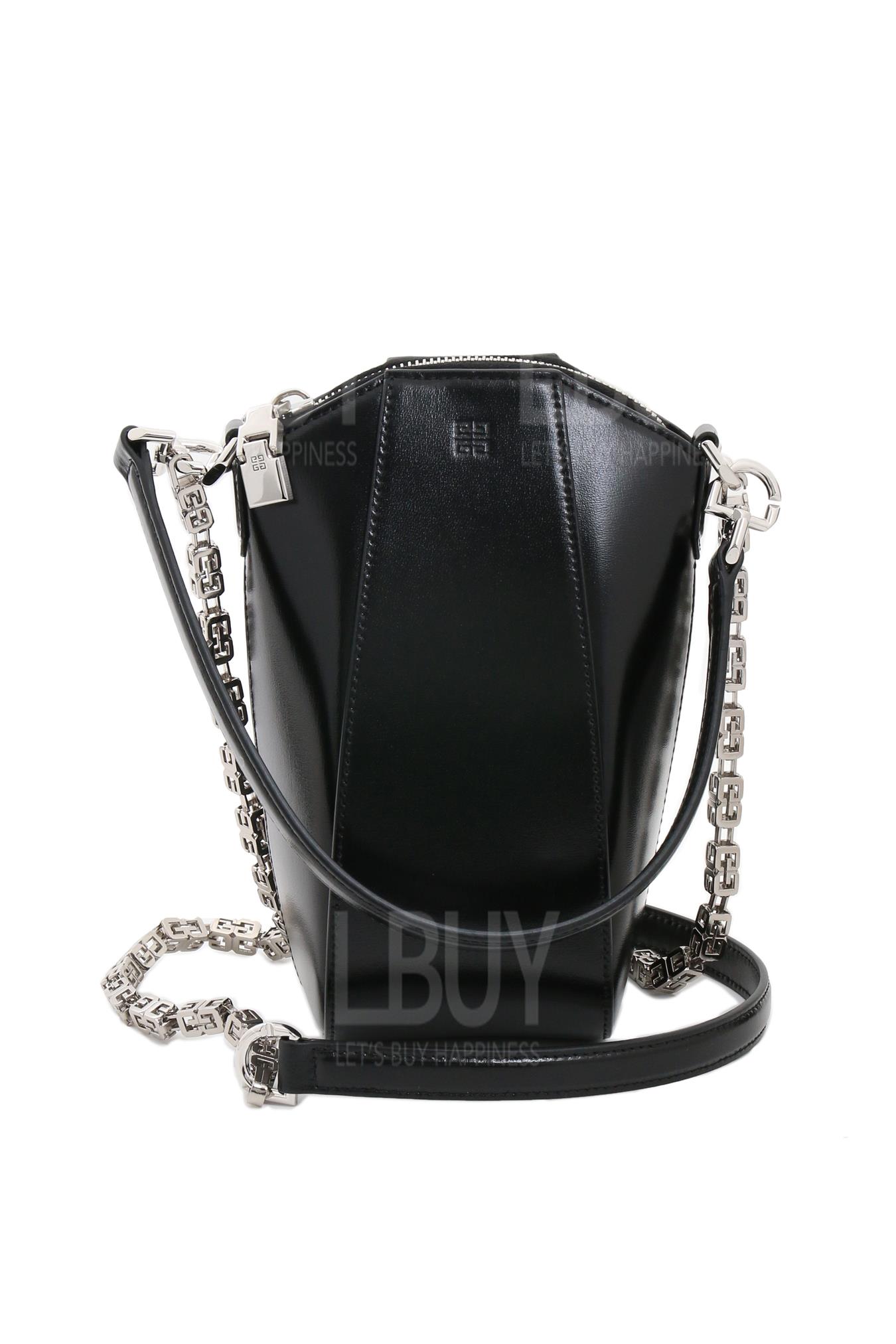 Mini Antigona Vertical Bag In Box Leather 单肩包/链条包