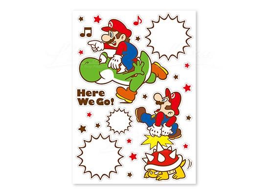 Supermario Stickers Originali Nintendo 39 Adesivi Ufficiali