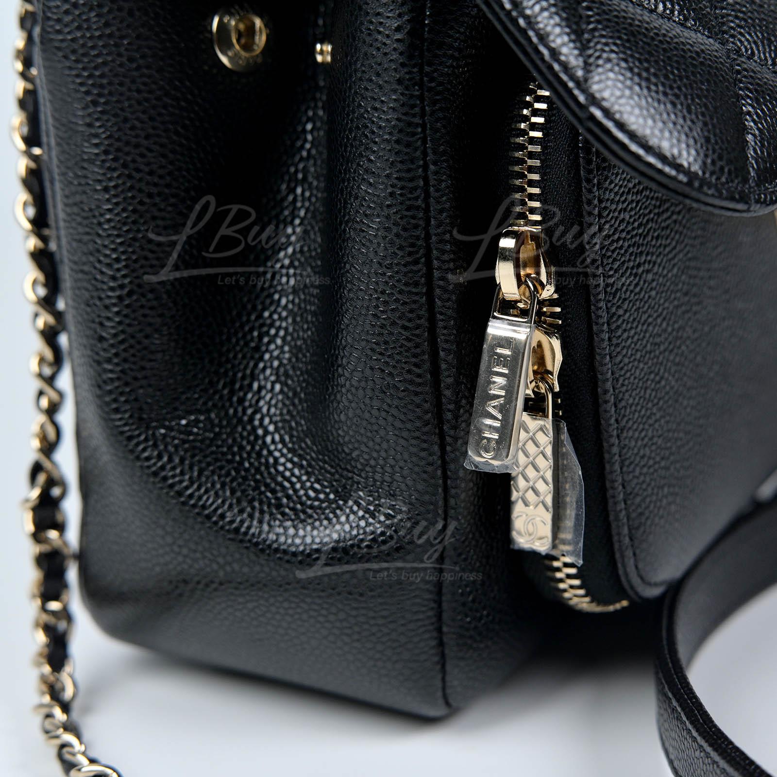 CHANEL-Chanel Affinity Small Size Black Flap Bag