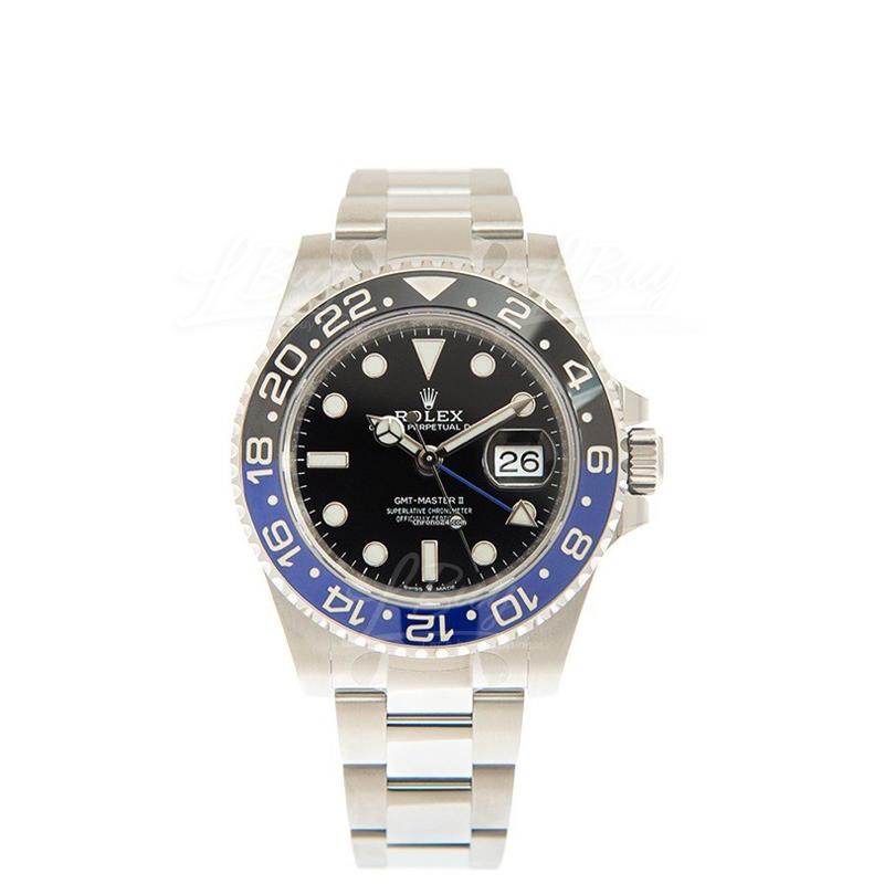 Rolex 126710BLNR GMT-Master II Batman Oyster Steel Case Oyster Bracelet Watch