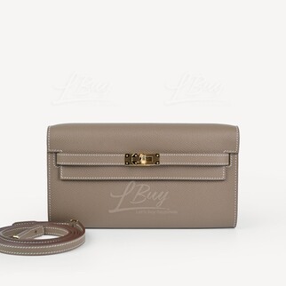 Hermes Kelly To Go Etoupe ghw