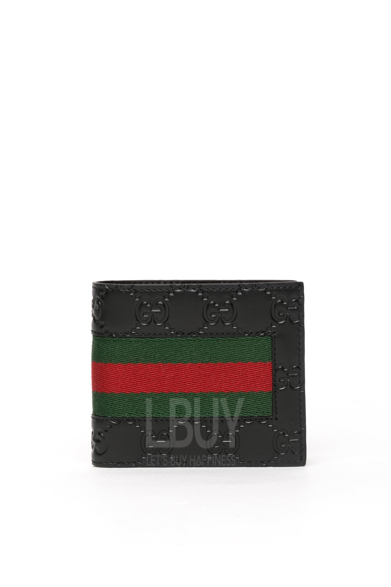 GUCCI SIGNATURE WEB WALLET 钱包
