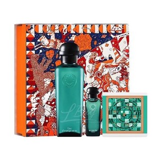 Hermes Eau D'orange Verte Eau de Cologne and Soap Set