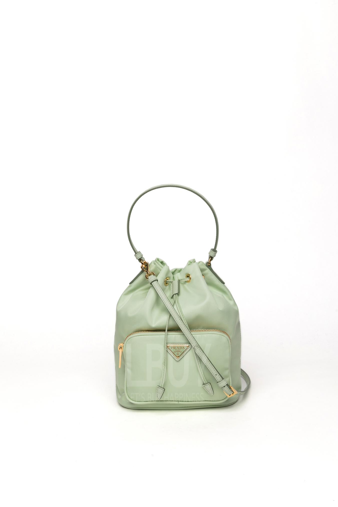 PRADA DUET RE-NYLON SHOULDER BAG Bucket bag/Crossbody bag