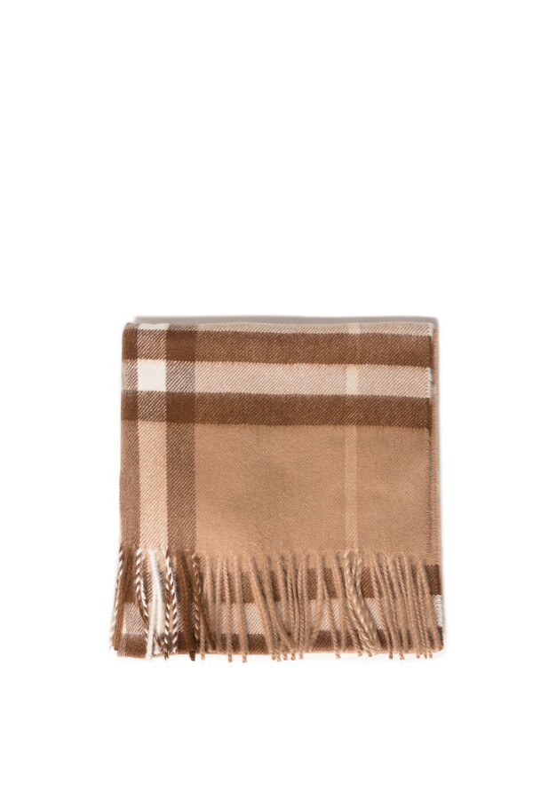 Classic Check Cashmere Scarf