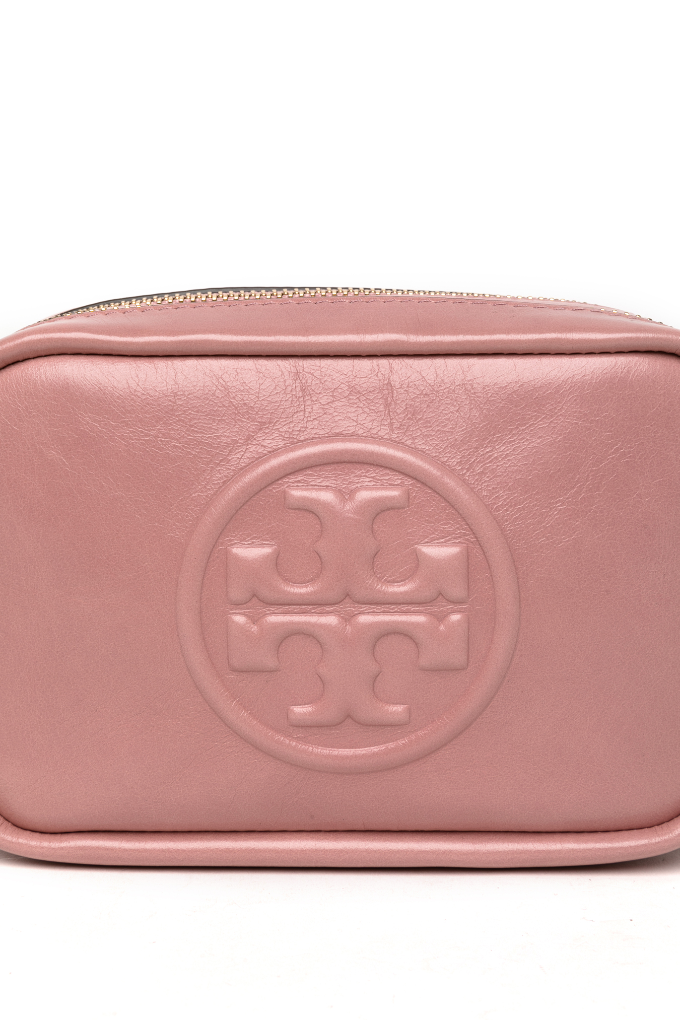 Tory Burch, Bags, Tory Burch Perry Bombe Glazed Mini Bag Pink Magnolia