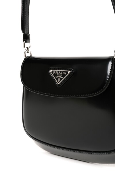 PRADA-Prada Cleo Brushed Leather Mini Bag Crossbody bag