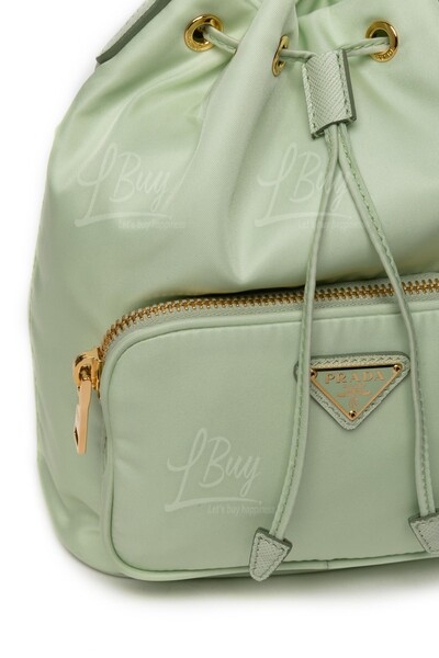 PRADA-PRADA DUET RE-NYLON SHOULDER BAG Bucket bag/Crossbody bag