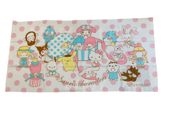 Sanrio 角色大集合 浴巾 毛巾 120cm x 60cm