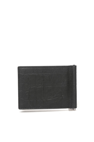 Saint Laurent Monogram Money Clip Wallet