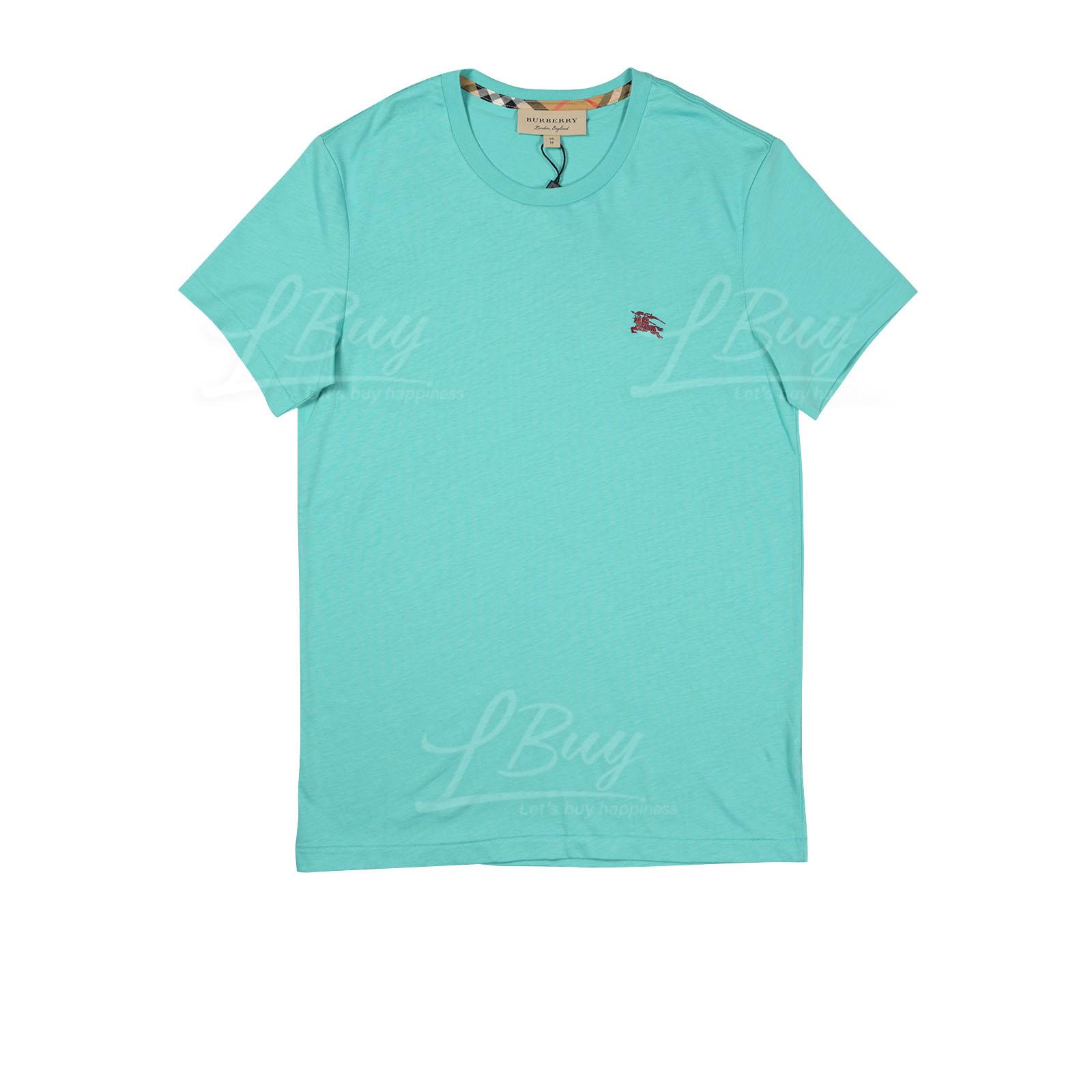 Burberry Logo Short Sleeve T-Shirt Turquoise
