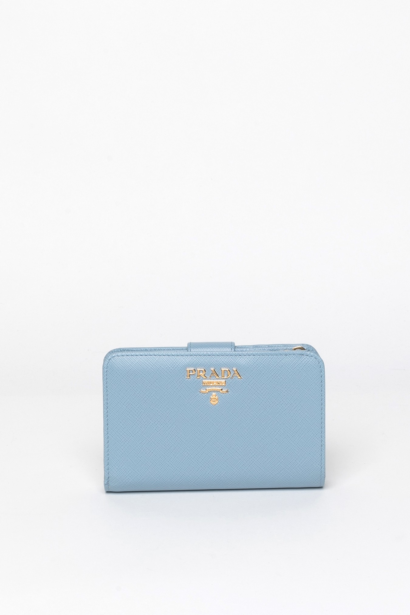 PRADA-Small Saffiano Leather Wallet Wallet