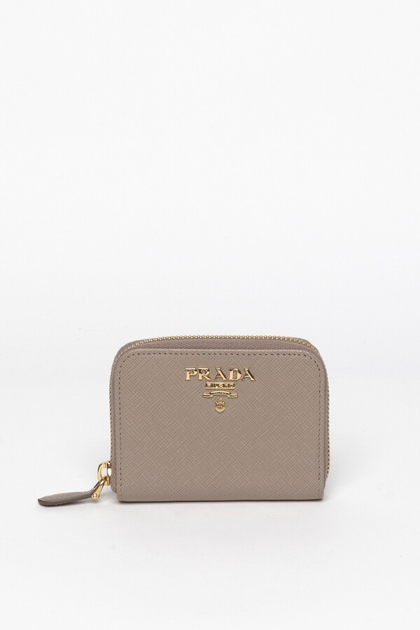 PRADA Prada Wallet Leather Coin Case Passcase with Box Pink Ladies Wallet |  eBay