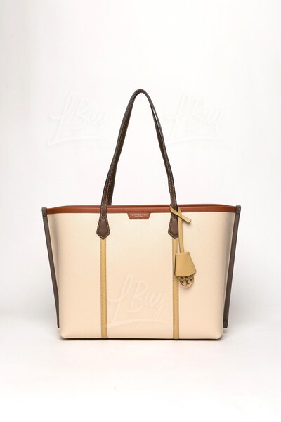 TORY BURCH-Perry Color-Block Triple-Compartment Tote Tote bag