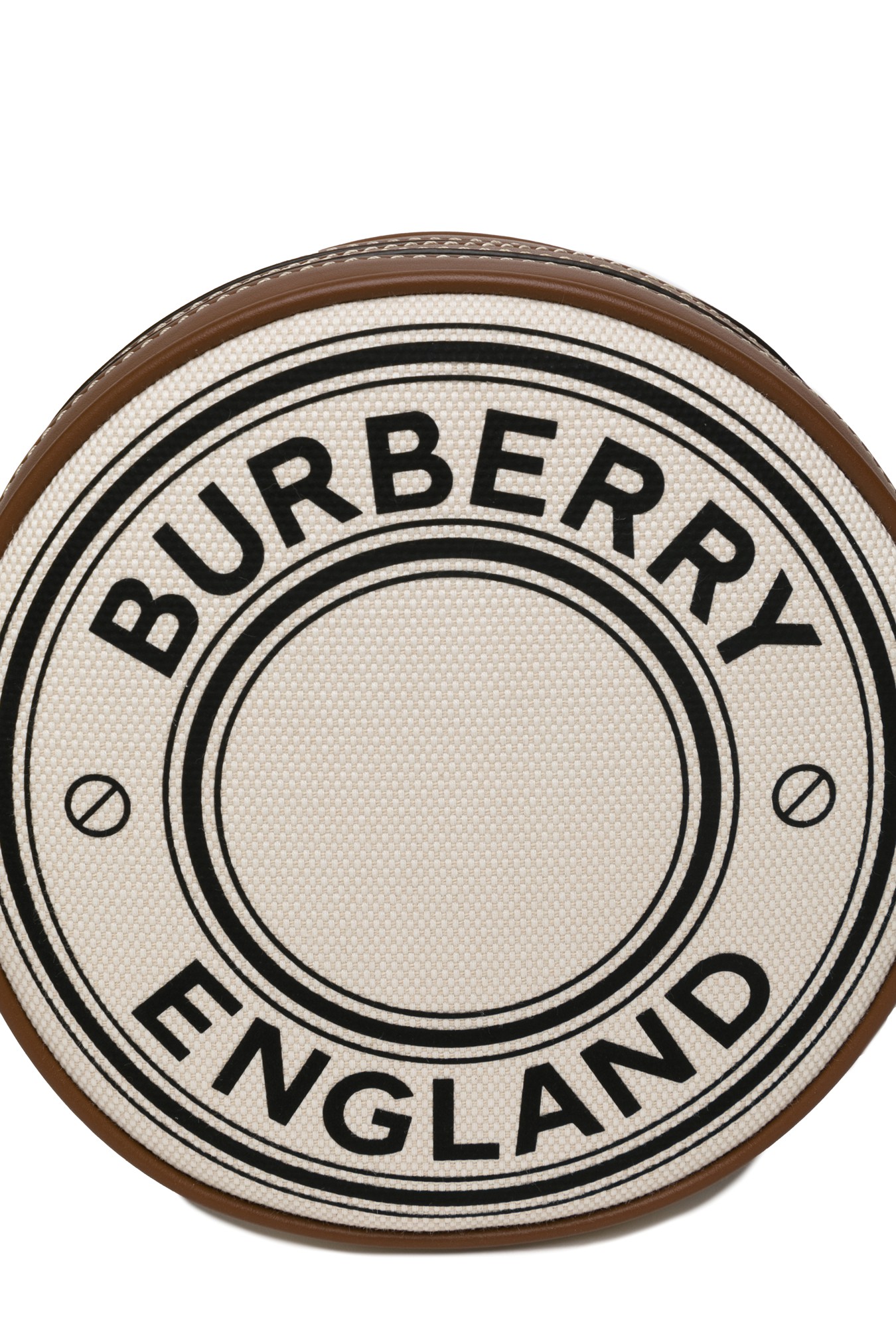 BURBERRY-Logo Graphic Canvas And Leather Louise Bag Crossbody bag