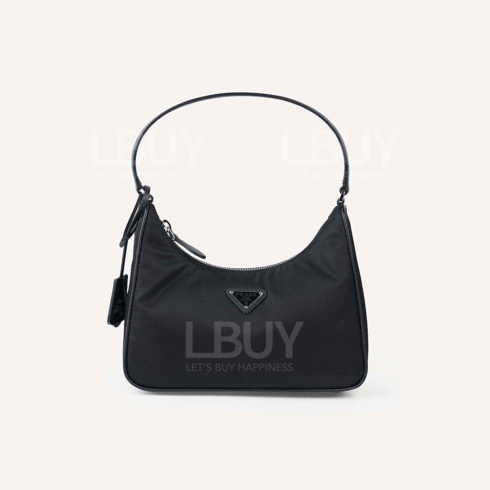 Prada Re-Edition 2005年再生尼龍 皮革手柄 迷你手袋 腋下包 1NE204