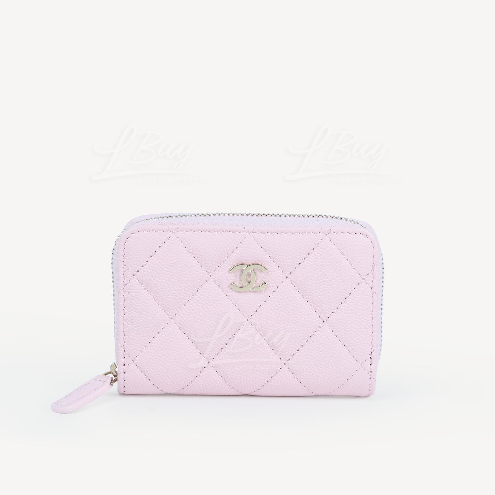 Chanel 2023 Classic Zipped Coin Purse Coin Pouch - Pink Wallets,  Accessories - CHA883779