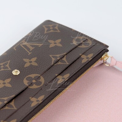 Shop Louis Vuitton PORTEFEUILLE EMILIE Emilie wallet (M61289) by