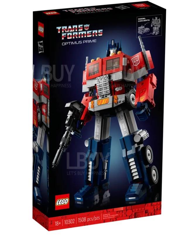LEGO 10302 ICONS Series Transformer 變形金剛 Optimus Prime 柯柏文 18+