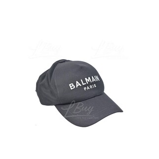 Balmain White Logo Cap