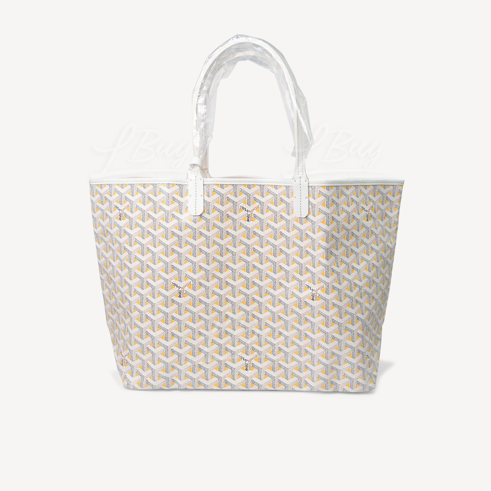 GOYARD Saint Louis PM Tote Bag Pouch Claire Voie Yellow Limited 2018