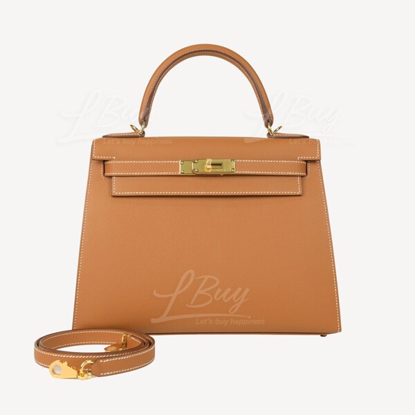 HERMÈS-Hermes Kelly 28 Bag 手挽袋金金