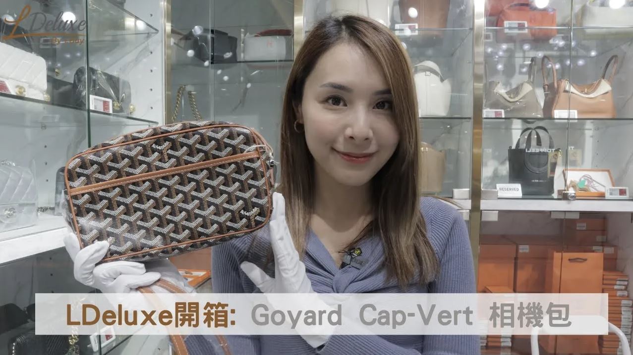 Pre-order Goyard Cap Vert PM Camera Case White, Luxury, Bags