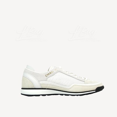 Chanel Sneakers Leather White 365  Laulay Luxury