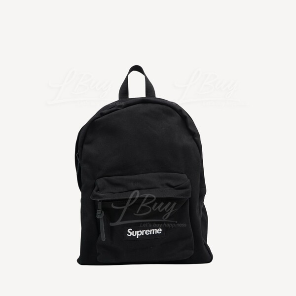 Supreme canvas best sale backpack black