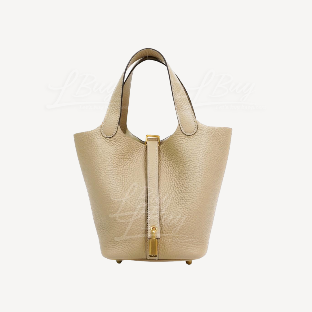 Hermes Picotin Lock 18 Bag S2 Trench ghw